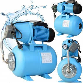 Pumpa Na Vodu Do Domu Hydrofor 24 L Sada 1100 W 3600 l/h Výkonná Sada