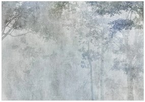 Samolepiaca tapeta hmlistý les v zaujímavom prevedení - Forest Reverb