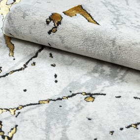 Dywany Łuszczów, Kusový koberec Allure 1963 white/gold, 160x220, biela, kancelária