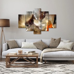 Obraz - Vitaj na svete, žriebätko (150x105 cm)