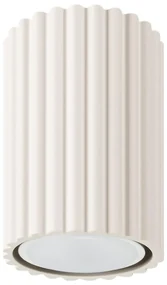 Sollux SL.1587 - Bodové svietidlo KARBON 1xGU10/10W/230V 10 cm krémová SLX1262