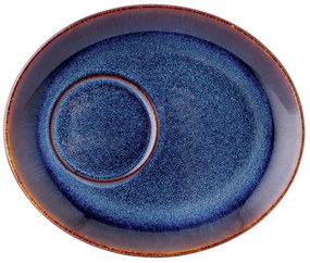 Altom Keramický šálok s tanierikom Reactive NavyBlue 310 ml