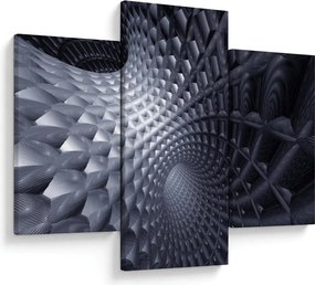 Obraz - Abstrakcia 3D (90x60 cm)