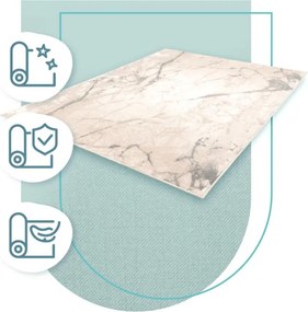 Koberec FD Sensi Damar svetlobéžový