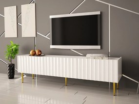 TV stolík 180 Brimono, Farby: čierna / čierny lesk