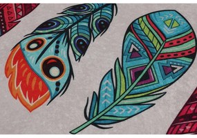 Kúpeľňové predložky v súprave 2 ks 60x100 cm Feather – Foutastic