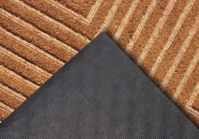 Hanse Home, Rohožka Geometric 105929 - na von aj na doma, 45x75, béžová, chodba / predsieň