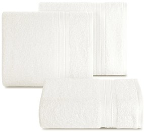 BAVLNENÝ UTERÁK KAYA 70X140 CM KRÉMOVÁ