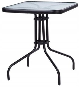 Záhradný sklenený stôl 60 cm