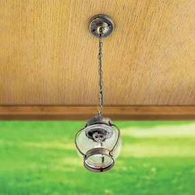 Orion - Vonkajšie závesné svietidlo TAVERNA 1xE27/60W/230V IP23 bronz/patina