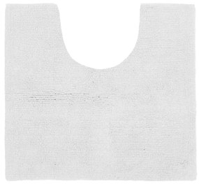 Biela kúpeľňová predložka 50x45 cm Riva - Tiseco Home Studio