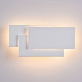 Nástenné LED svietidlo Trame, obdĺžnikové