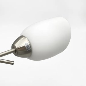 Prisadený luster DONNA 5xE27/60W/230V nikel