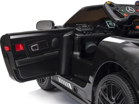 LEAN CARS Elektrické autíčko Mercedes AMG GT3, čierne