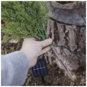 LED solárna dekorácia 50xLED/3W/1,2V 600 mAh IP44