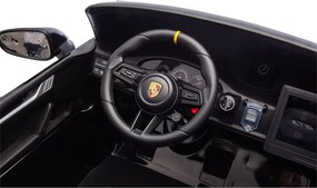 LEAN CARS DK-P911 Porsche GT3 Batériové auto čierne lakované