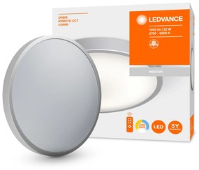 LEDVANCE Nástenné / stropné LED osvetlenie ORBIS, 21,5 W, teplá biela-studená biela, 41cm, okrúhle