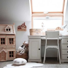 Polička do detskej izby ospalý jeleň