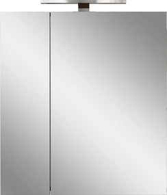 Sivá kúpeľňová skrinka 60x71 cm – Germania