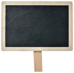 Malý drevený kolíček s tabuľkou - 8*2*8 cm