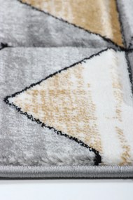 Koberec Cosmic Carving 5103 GREY/GOLD rozmery koberec: 240x340 cm