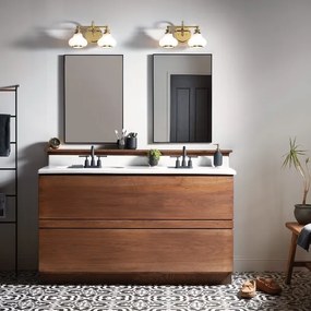 Hinkley HK-AINSLEY2-BATH-BB - LED Kúpeľňové svietidlo AINSLEY 2xG9/3W/230V IP44