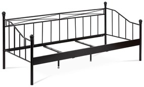 Posteľ 90x200cm BED-1905 BK čierna Autronic