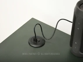 PC stolík Osto 120 (zelená + biela). Vlastná spoľahlivá doprava až k Vám domov. 1109834