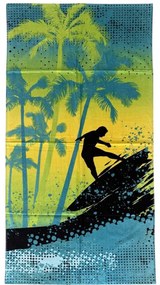 Plážová osuška FUNNY SURF 70x140 cm