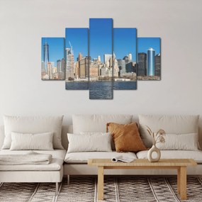Obraz - Manhattan v New Yorku (150x105 cm)