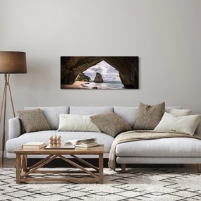 Obraz z jaskyne, Nový Zéland (120x50 cm)