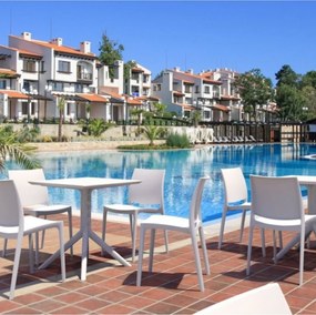 SKY 70 záhradný stôl white