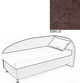 AVA NAVI, PRAVÁ 90x200 Varianta: SORO 28