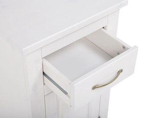 Kúpeľňová skrinka Romantic 810 1D biela borovica