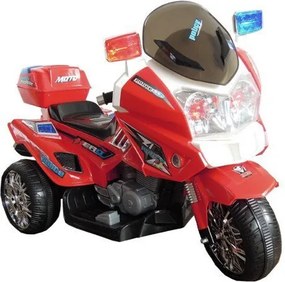 LEAN CARS CH815 Dobíjací motocykel červený