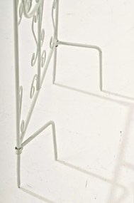 Mriežka na ruže Burg - 122 x 35 cm - Biela antik