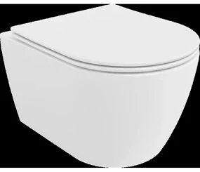 Mexen Carmen WC misa Rimless s pomaly padajúcim sedátkom, duroplast, biela - 30880400