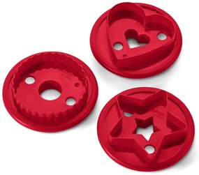 Vykrajovačky na linecké pečivo, 3 ks