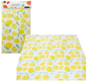PVC obrus LEMON 130x180 cm, žltý