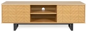 TV stolík v dubovom dekore Woodman Camden Herringbone