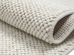 My Flair, Kusový koberec Ava weiß, 80x150, biela, chodba / predsieň