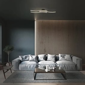 Brilo - LED Stropné svietidlo LED/19W/230V 3000K čierna