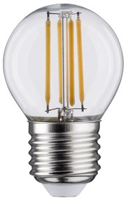 LED žiarovka E27 5 W kvapka 2 700 K číra