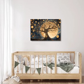 Sklenený obraz – Surrealistický strom (70x50 cm)
