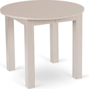 Vintino Jedálenský okrúhly stôl AMFORA kašmír 102–142 cm