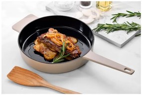 Masterpro Liatinová grilovacia panvica Eternal, 25 cm (béžová)  (100379999)