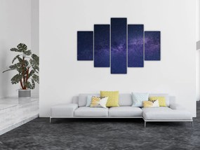 Obraz galaxie (150x105 cm)