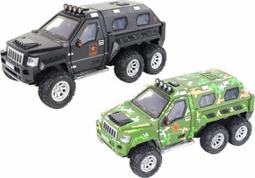 LEAN Toys Auto s delom vo vnútri, zvuk, svetlo, 3 farby