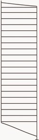 Podlahové panely String System, Š 30 x V 115 cm, rôzne veľkosti
