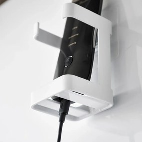 Biely kovový držiak zariadenia starostlivosti o pleť Film Hook – YAMAZAKI